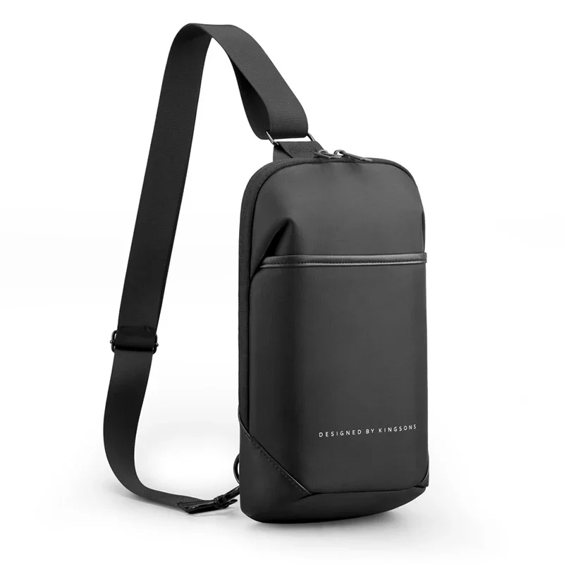 

Kingsons Anti-theft Shoulder Chest Bag Waterproof Sling Shoulder Bags Short Trip Messenger Commuter Bag City Walk Chest Man Bag