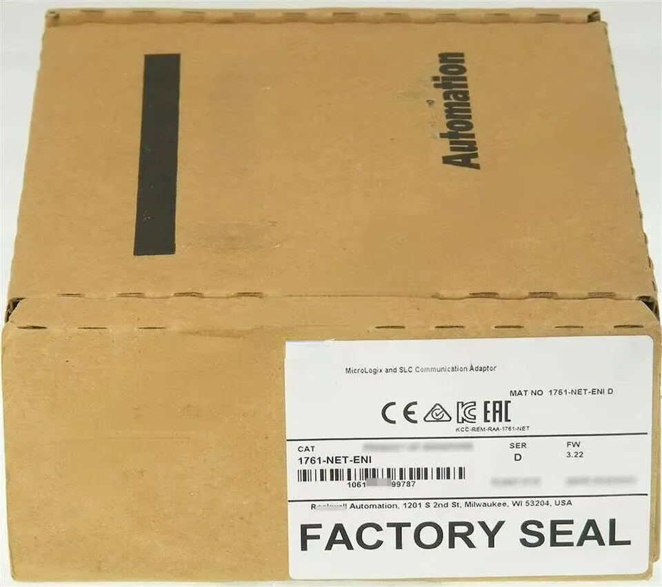 Nowy uszczelniony adapter komunikacyjny 1761-NET-ENI MicroLogix i SLC