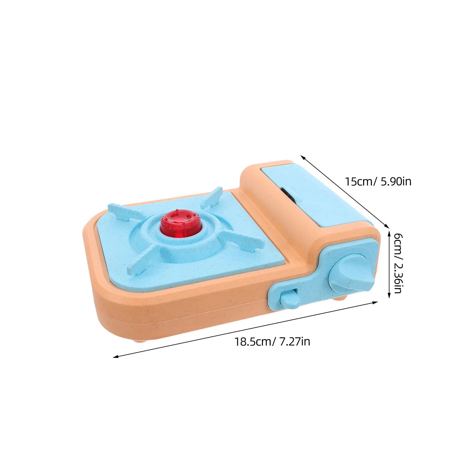 موقد غاز للأطفال التظاهر اللعب أجهزة الطبخ ضوء المؤثرات الصوتية محاكاة دور اللعب اكسسوارات المطبخ مخيم موقد ل #4
