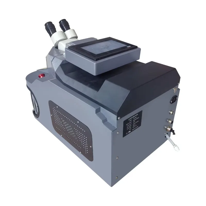 LCCN فعالة من حيث التكلفة للغاية 150 واط 200 واط مجهر آلة لحام المجوهرات مع LCD CCD HID