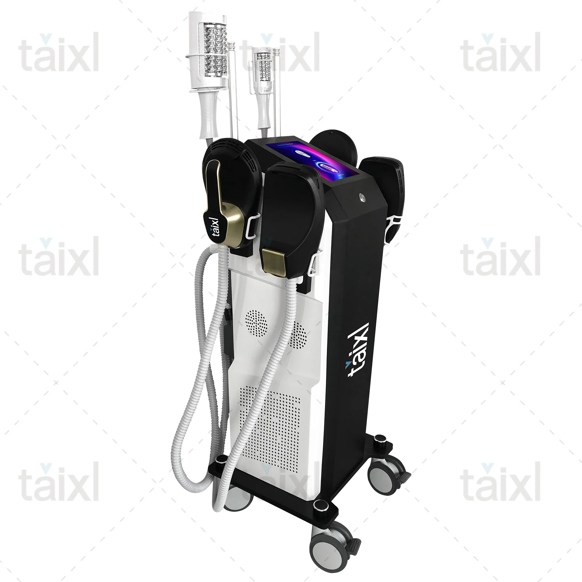 2025 EMS corps sculpter Machine EMSzero 2in1 rouleau Hi-emt avec 4 poignées coussin de Stimulation pelvienne Emsslim Neo