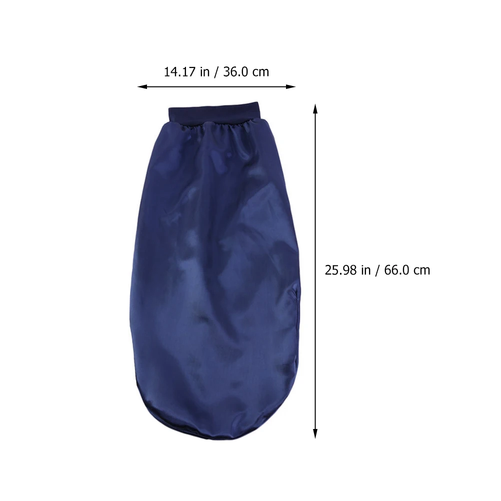 

6 Pcs Satin Elastic Sleeping Hats Large Bonnets Hair Protection Cap Polyester Women Sleep Comfortable Breathable Home