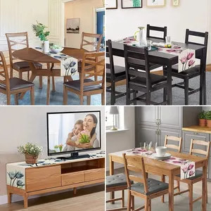 10ベストセールステーブルランナーグリーン-9