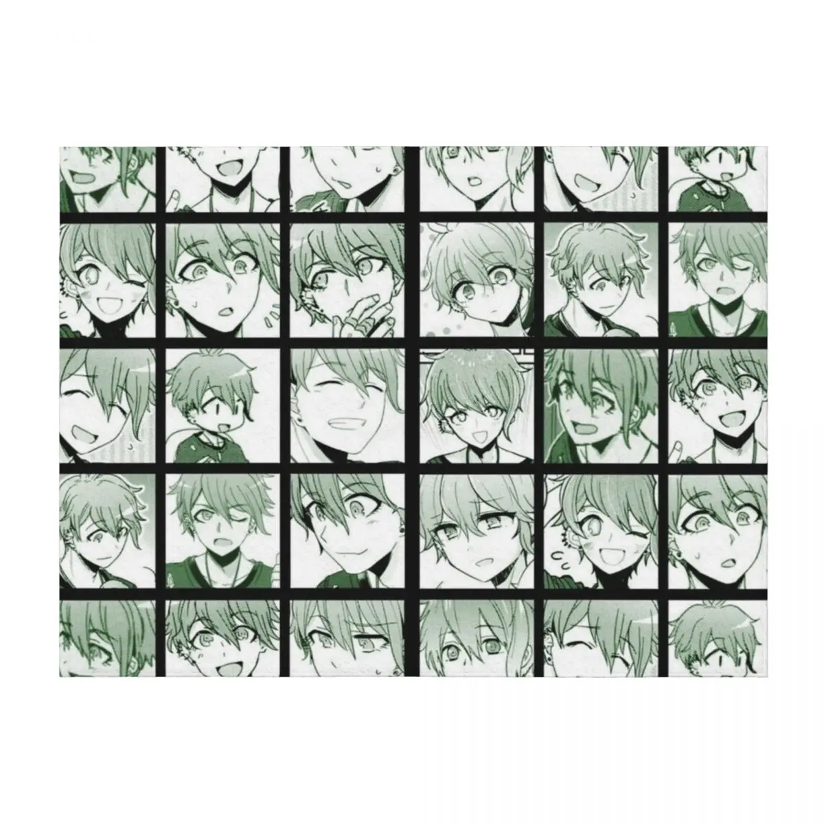 

Rantaro Manga Collection (Colored) Throw Blanket Hair Large Summer Hairys Blankets