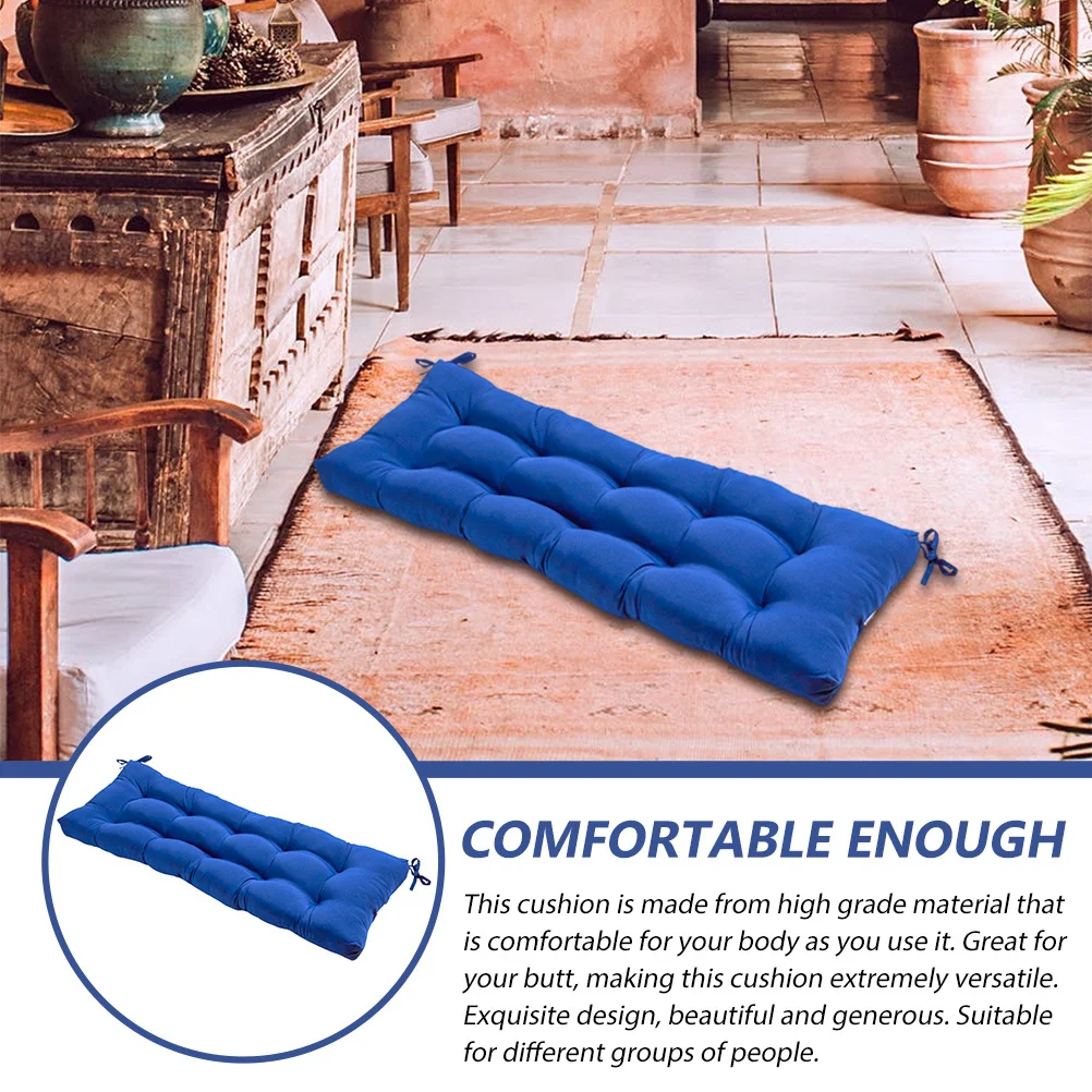 

Высококачественная уличная подушка для скамейки, длинная подушка для сиденья, дышащий съемный чехол, моющийся садовый парк, диван, табурет, подушка