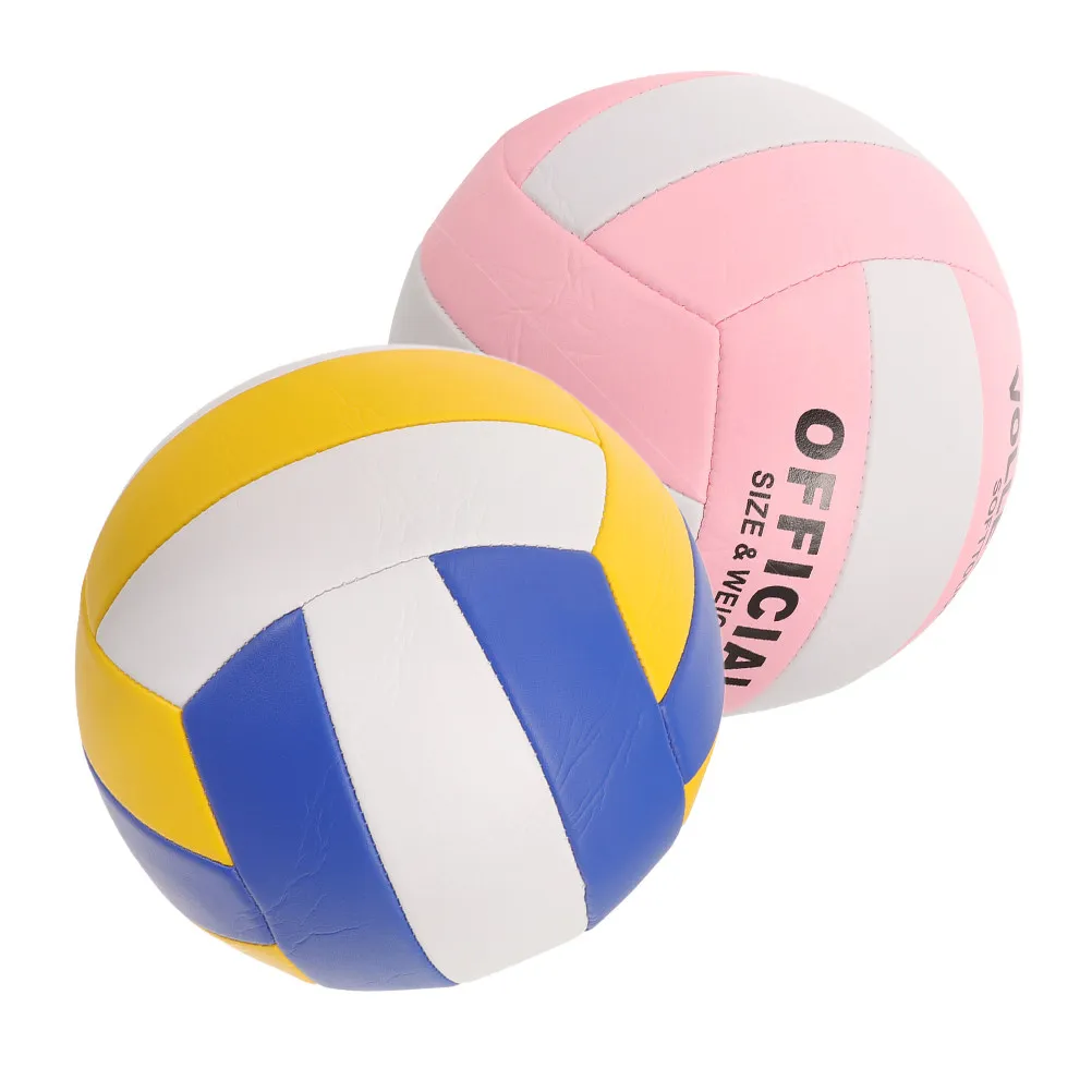 

2 шт. мягких волейбольных мячей стандартного размера для тренировок, для подготовки к вступительным экзаменам в среднюю школу, для занятий волейболом, спортивный мяч