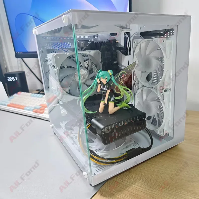 High Performance i5 12400 with 580 Gamer Gaming Pc Computers Desktop All in One Gaming Pc Desktop Computer H610m motherboard