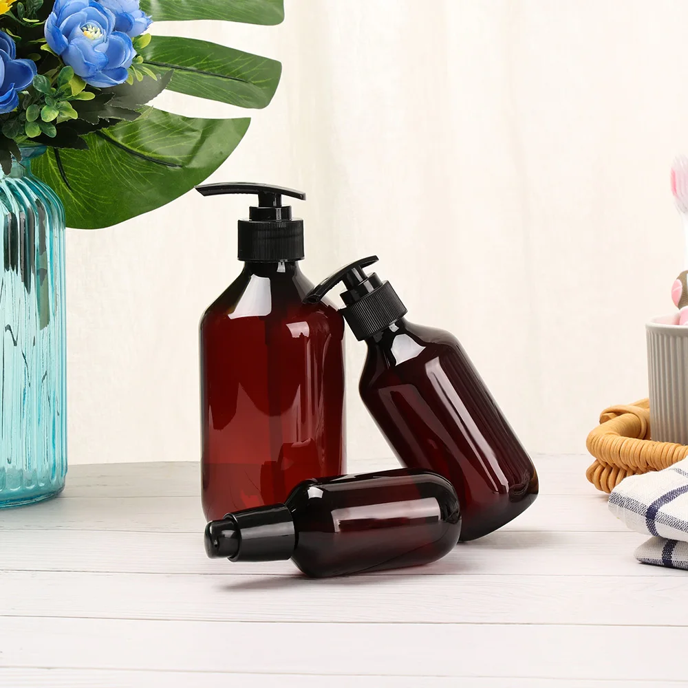 Soap Dispenser for Bathroom Large Capacity Plastic Pump Container Refillable Lotion Shower Gel Bottles Liquid Storage Container