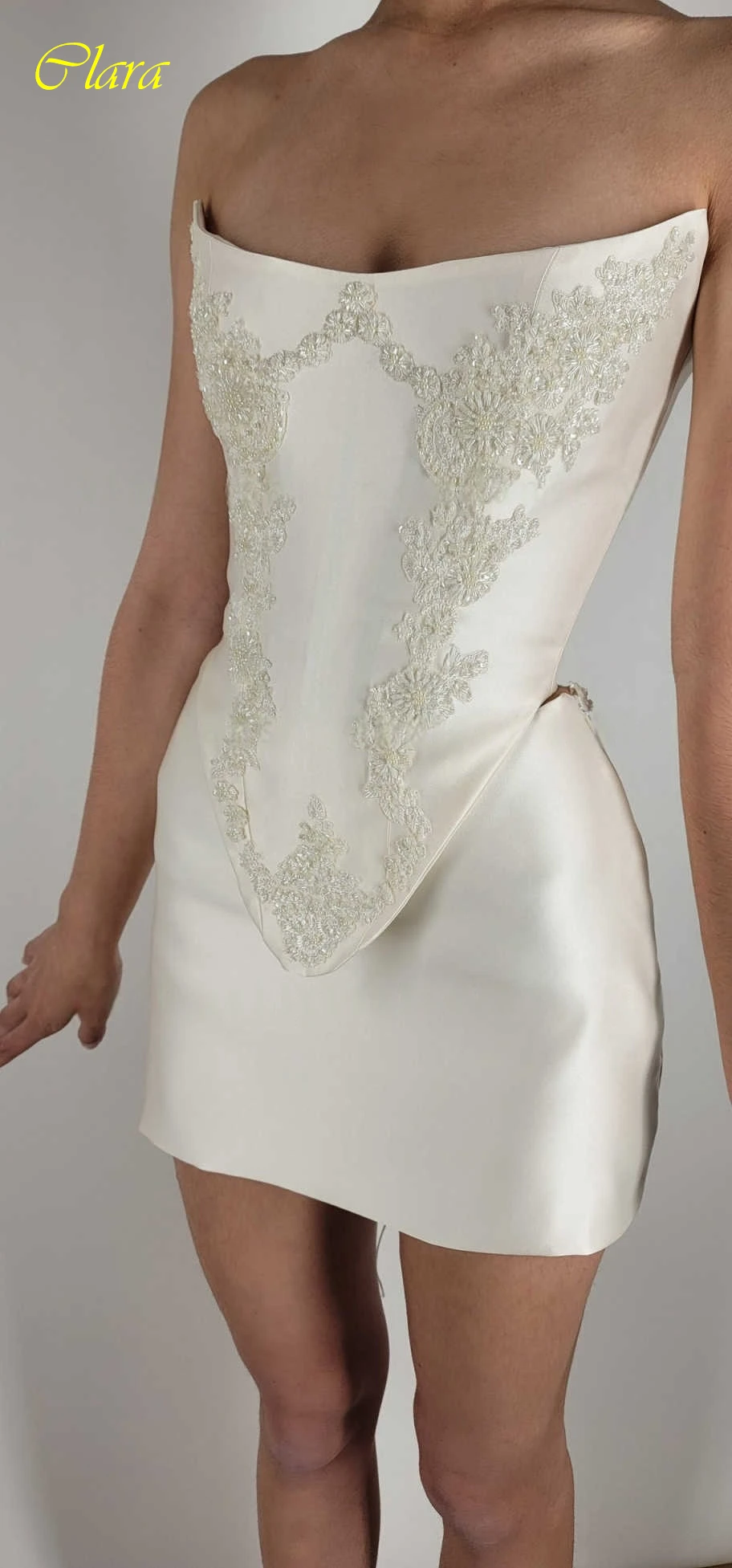 

Customized A-Line Strapless Elegant Sexy Party Dress and Soft High Quality Bespoke Occasion Gowns Fashion Delicate Bridal Party