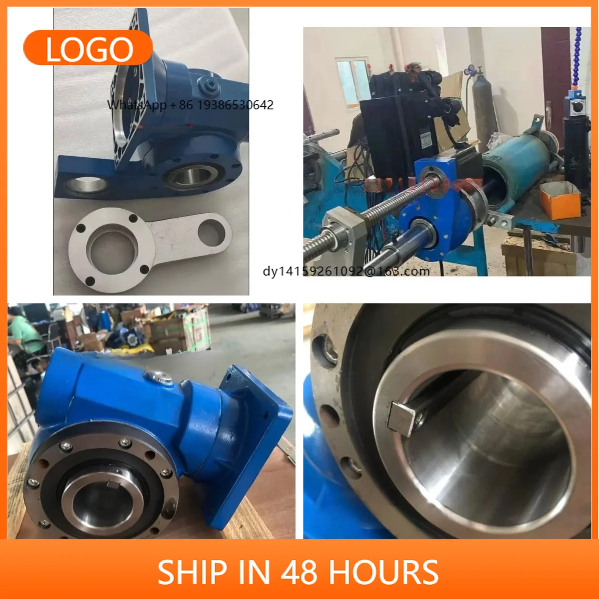 2026 Portable boring machine excavator dedicated reducer RD series output hole 50 60