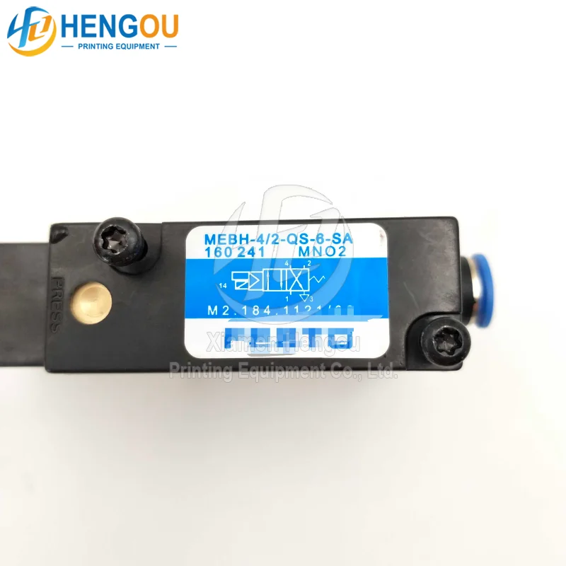 M2.184.1121/02 Heidelberg valve original Solenoid valve MEBH-4/2-QS-6-SA