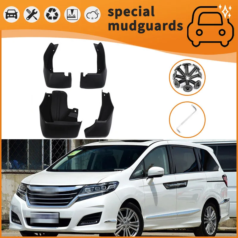 

For 16-21 models Honda Elysion Mudguards Fender Mudflaps Front Rear Flares Splash Guards Cover Car Accessorie