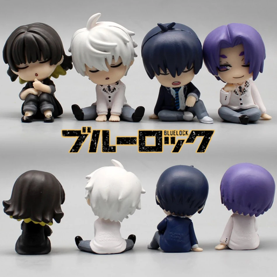 

НОВЫЙ синий замок gk аниме фигурка isagi yoichi bachira лучший плечо к плече сон q-версия каваи модель статуя мальчик игрушка подарок