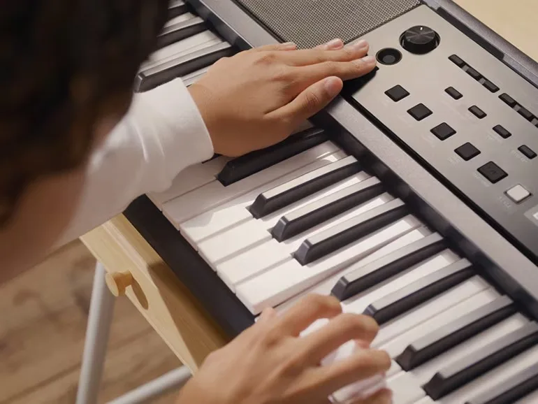 Upgraded Version E-383 Portable 61 Keys Digital Electronic Organ Keyboard Musical Instrument for Adult Kids