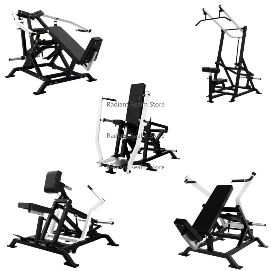 Plate Load Seated Incline Chest Press Machine – Commercial Gym Exercise Equipment (Incline Bench)