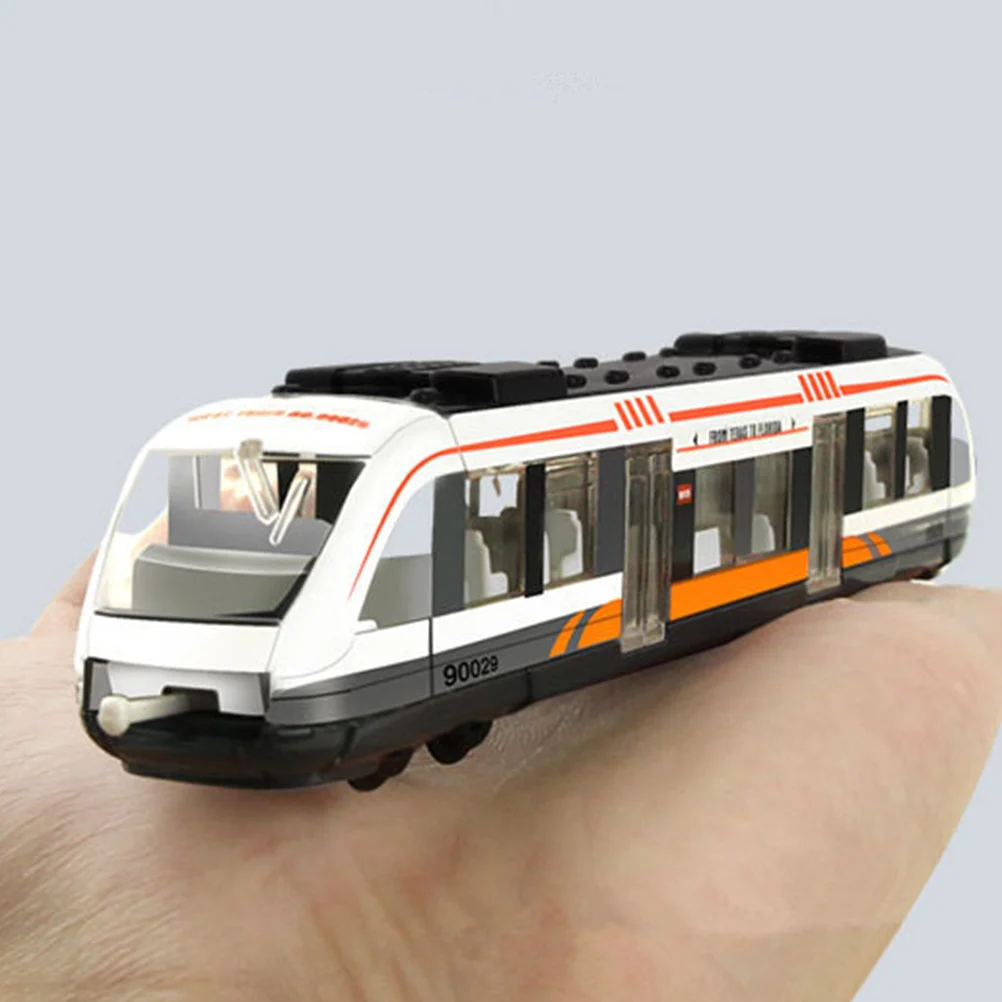 3-teiliges Hochgeschwindigkeits-Eisenbahn-Set für Kinder, Simulations-Lernspielzeug, tragbares, lustiges Eisenbahn-Spielzeug für Kinder