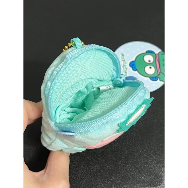 Sanrio Kawaii Hangydon Wallet Cute Monster Series Cartoon Anime Earphone Bag Small Pendant Anime Girl Festival Gift