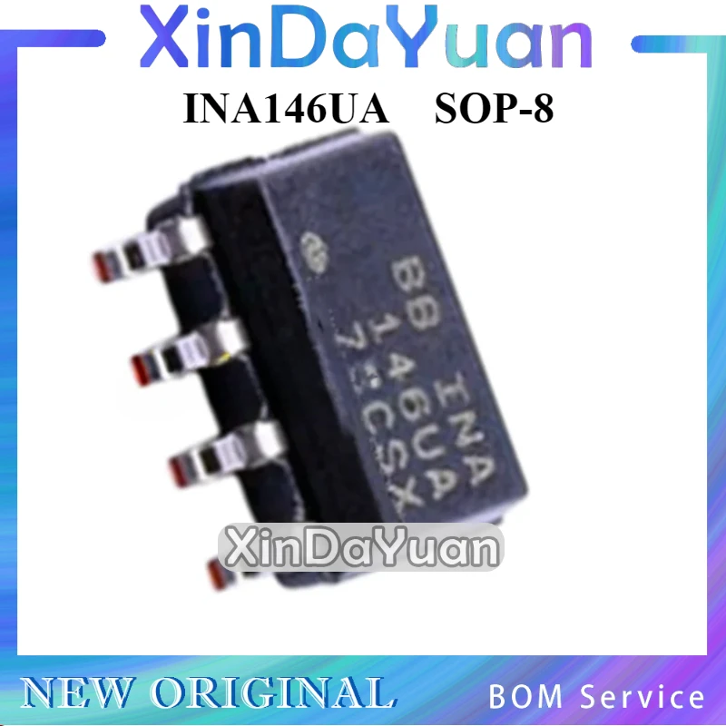 5 pcs INA146 INA146U INA146UA SOP-8 Differential amplifier chip