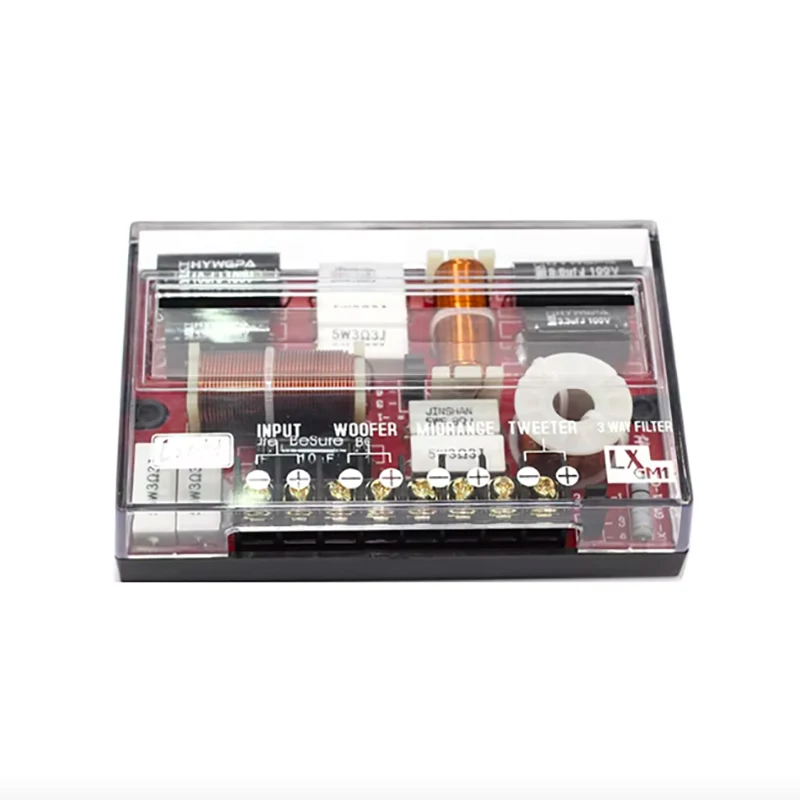 1Pcs 3 Way HiFi Car Audio Treble + Midrange + Bass 3 Units Crossover Speaker Frequency Divider Crossover Filters 120W-150W