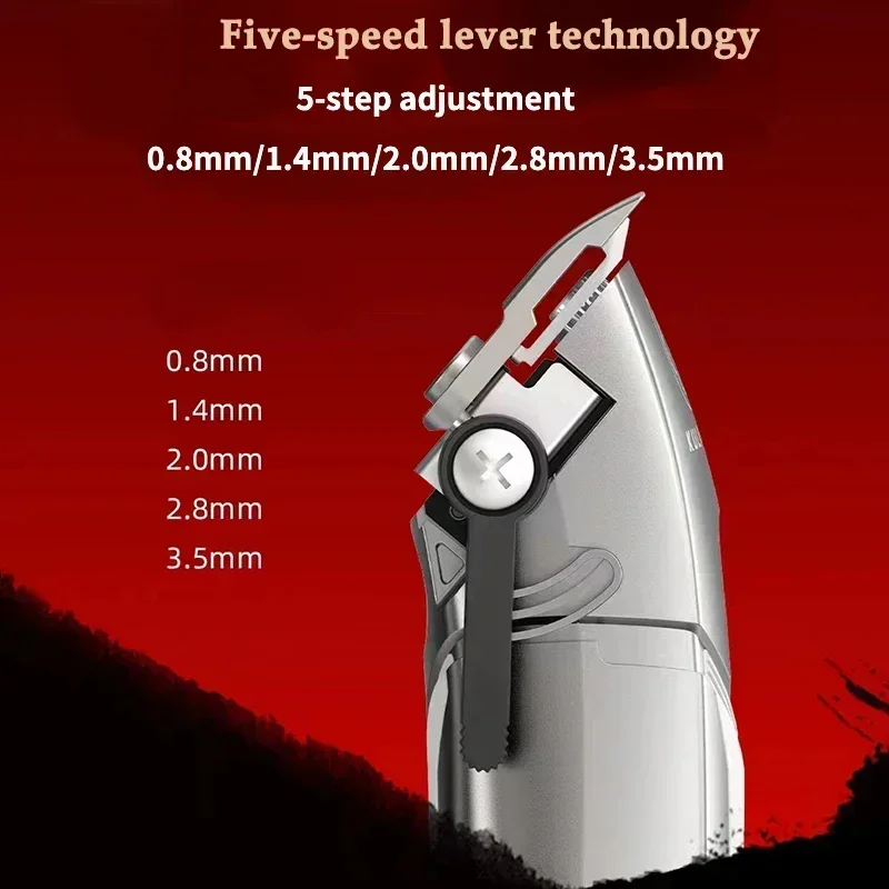 Professional Hair Clippers kulilang madeshow for Man Hair Cutter Hair Trimmer Electric Hair Cutting Machine 7000 RPM Barbershop