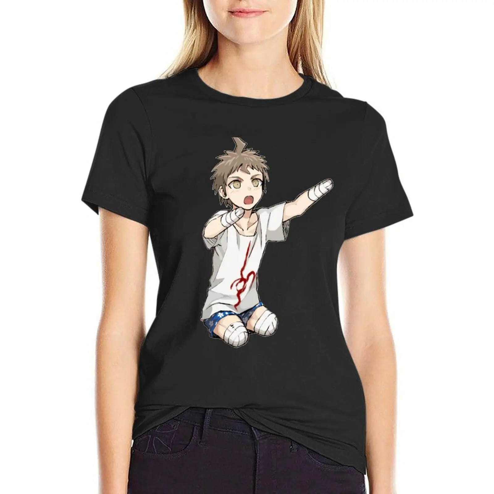 Limbless Hajime Hinata T-Shirt summer clothes aesthetic clothes anime clothes Womens clothing