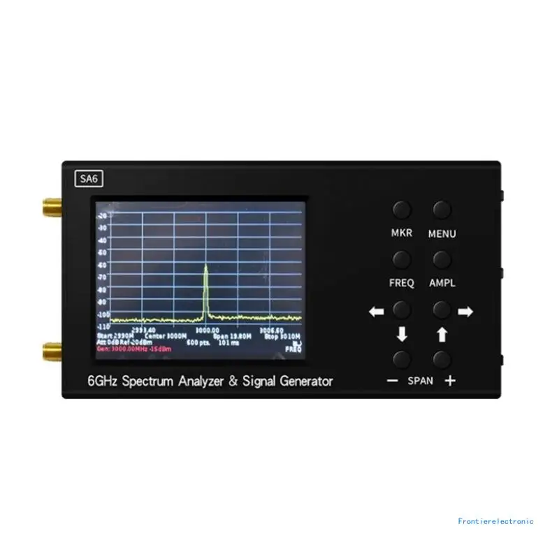 Spectrum Analyzers & Generators,3.2inch Display Screen 35 to 6200MHz Input DropShipping