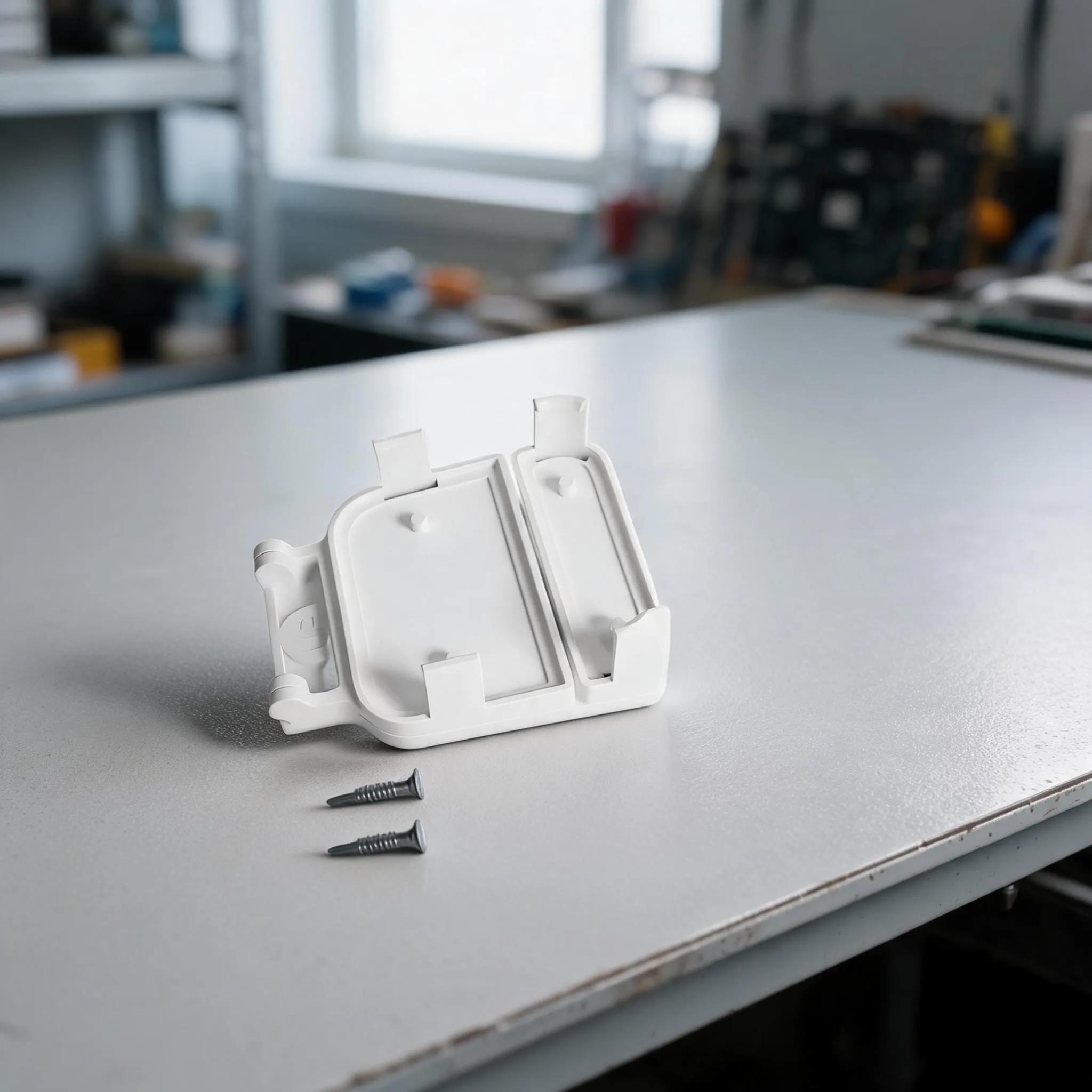 Garage Door Mounting Bracket For Ring Alarm For Contact Sensor Sturdy Build Solid Raw Materials Endure Regular Movement