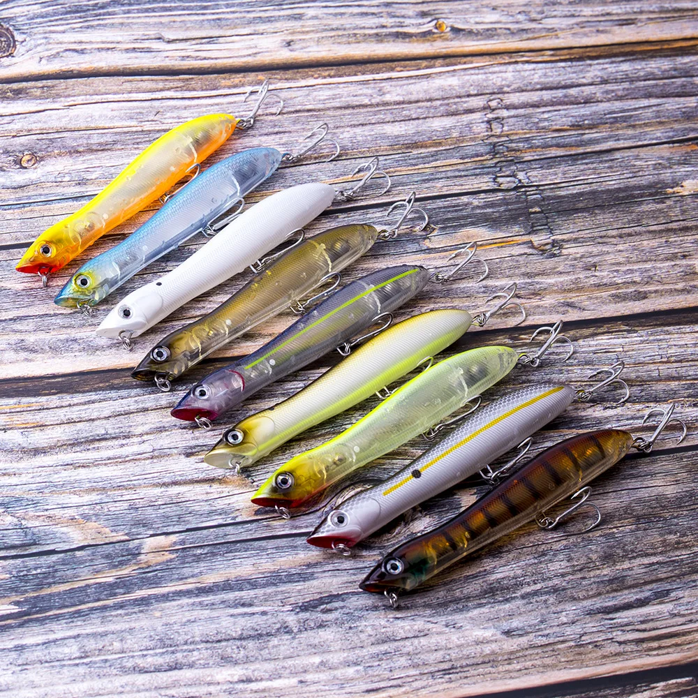 Señuelo de pesca 12cm 17,8g Wobblers flotantes cebo duro Artificial Patchinko 100 leurre de superficie señuelos