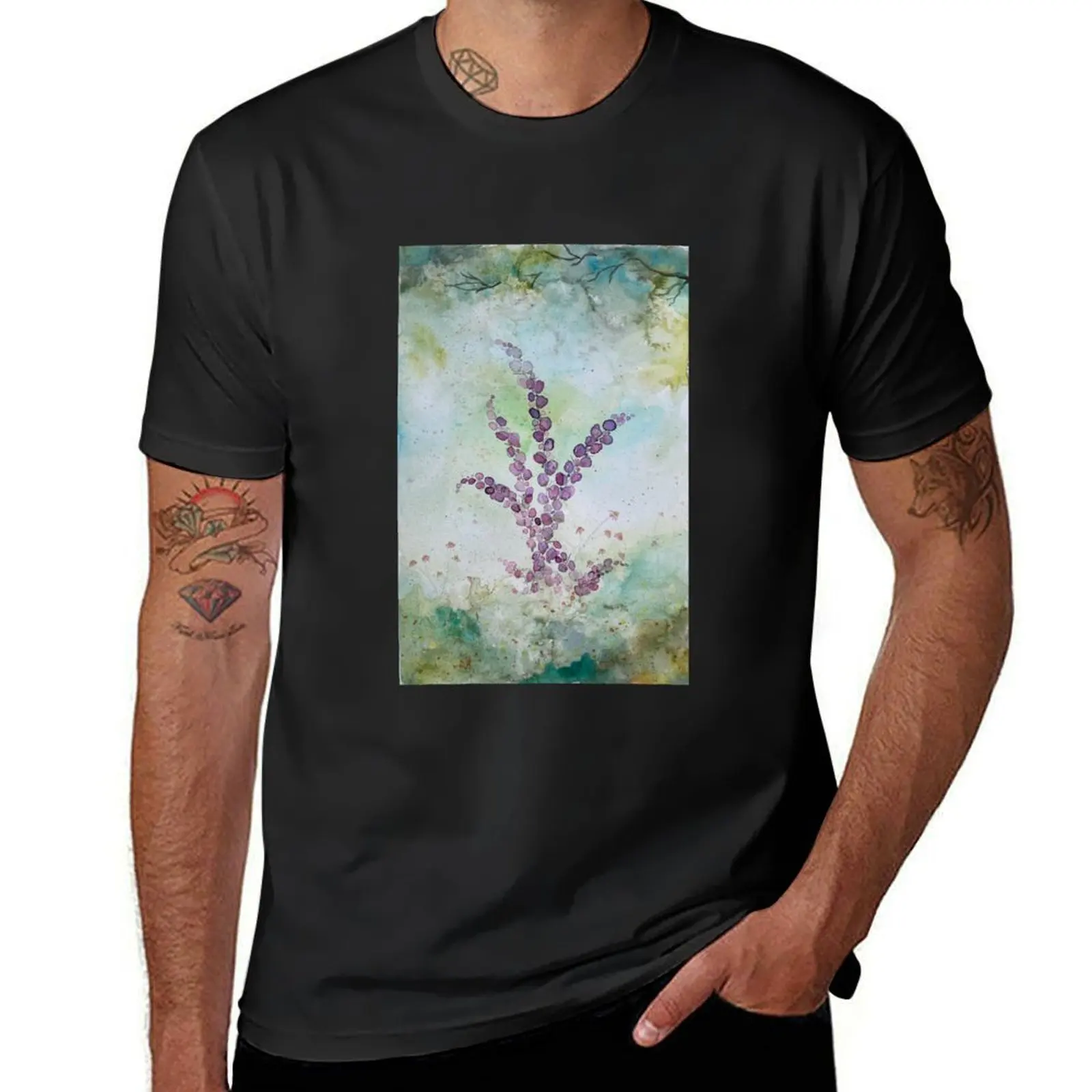 Foliage T-Shirt vintage anime customs mens graphic t-shirts anime