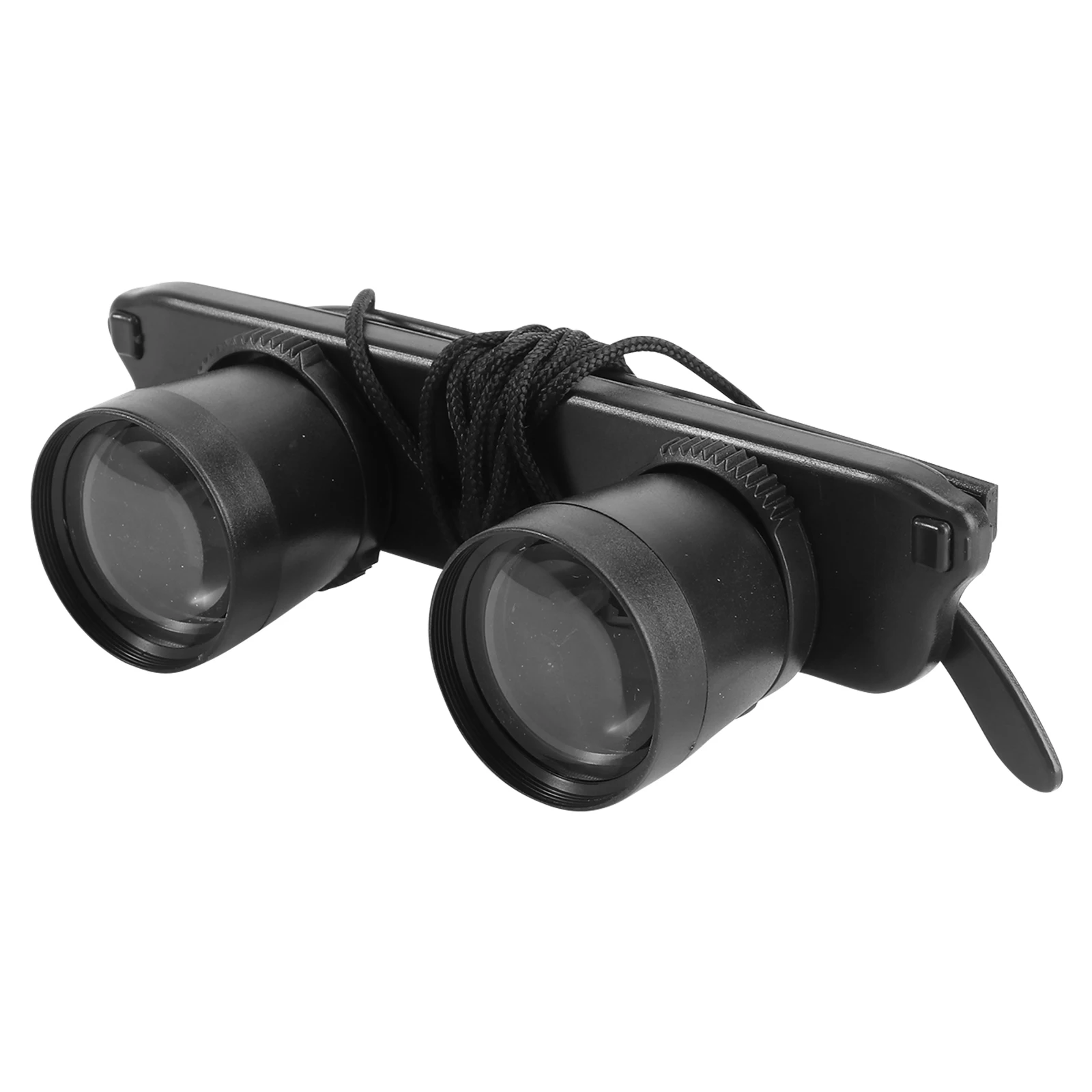 

1pc Wearable Night Vision Magnifying Glasses Black PC Adult Sightseeing Fishing Travel Outdoor Portable Practical Safe