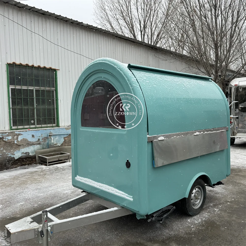 Mobile Concession Trailer Taco Donut Food Truck Mobile Kitchen Catering Trailer Commercial Food Trailer with Cooking Equipment