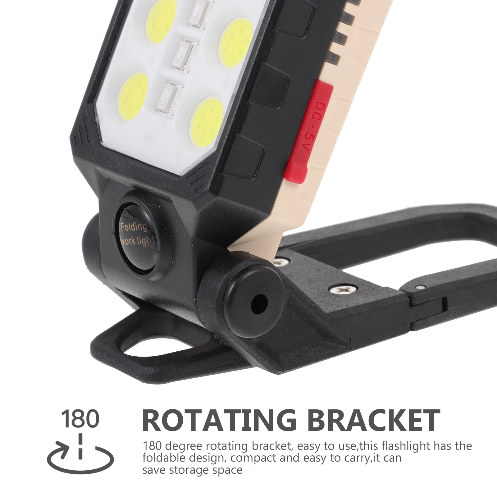 

USB Charging Work Light Led Rechargeable Camping Temporary Lamp for Outdoor Lights