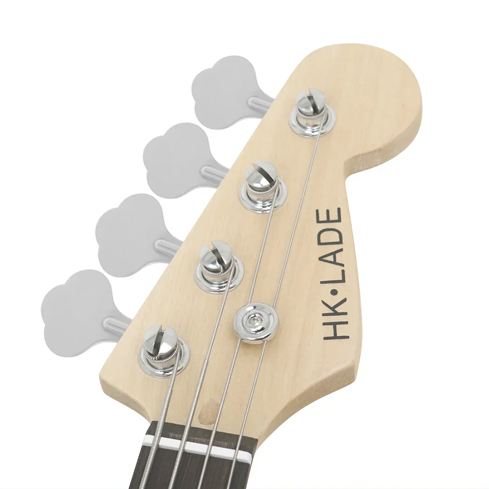 HK·LADE 4 Strings Bass Guitar 20 Frets Electric Bass Guitar Guitarra With Picks Bag Amp Strap Bass Guitar Parts & Accessories