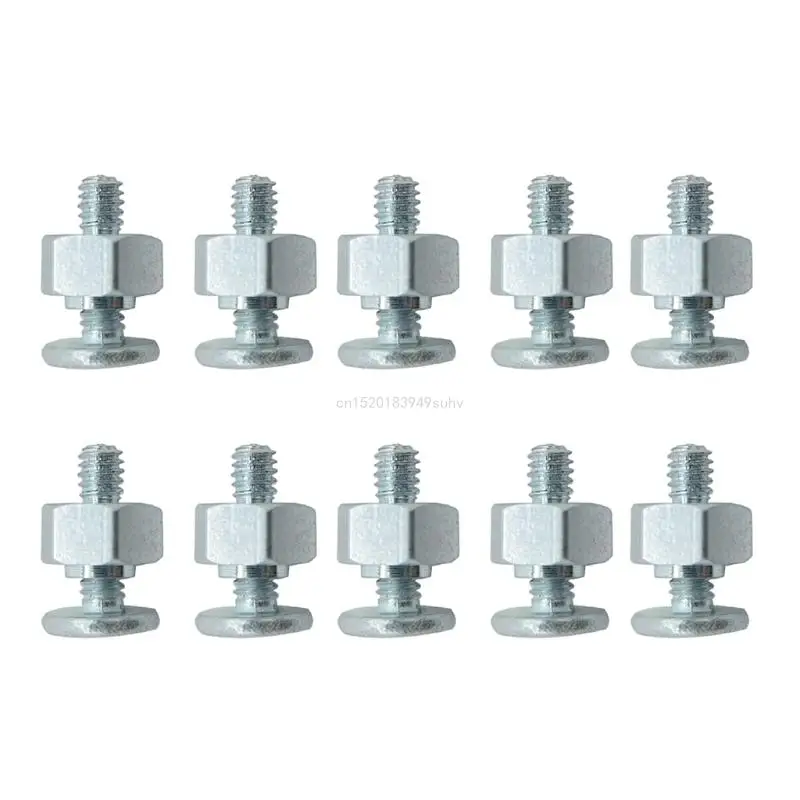 10 Sets Hand Tool Mounting Kits Stand Off Screw Nut for A-SUS for M.2 SSD Motherboard Low Short Screw B460-1