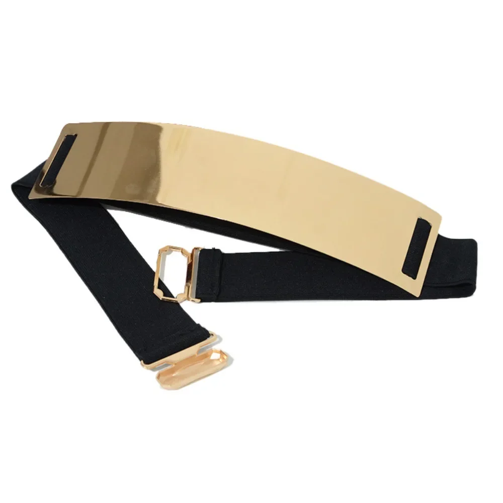 Fashion Gold Silver Wide Belts for Woman