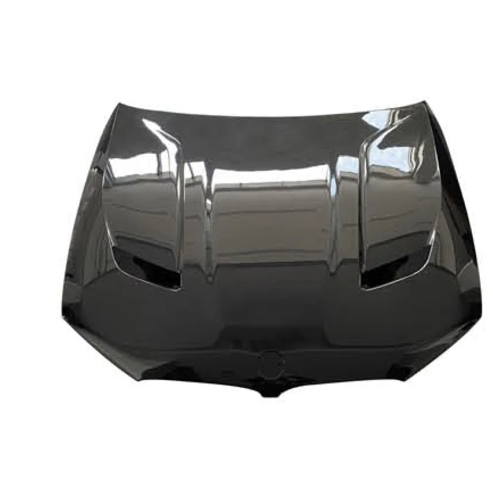 

Suitable for BMW 5 Series G30/G38 CS aluminum hood, glossy black, G30/G38 front separator