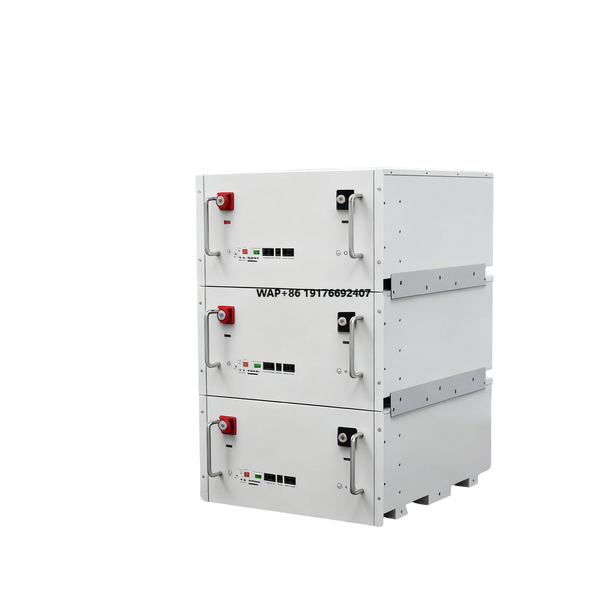 

15KWh Rack-Mounted LiFePO4 Battery Home Energy Storage System 51.2V 300/200/100Ah Hybrid Grid Solar Powered Backup CAN