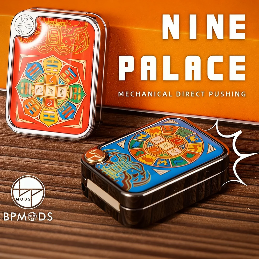 

BPMODS Nine Palaces Fidget Slider Игрушка для снятия стресса Игрушка из нержавеющей стали для взрослых Оригинальный дизайн Несколько вариантов игровых игр