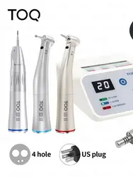 Dental Brushless Led Micro Motor Electric Machine Set Internal Water Spray E-type Contra Angle Handpiece Clinical Equipment