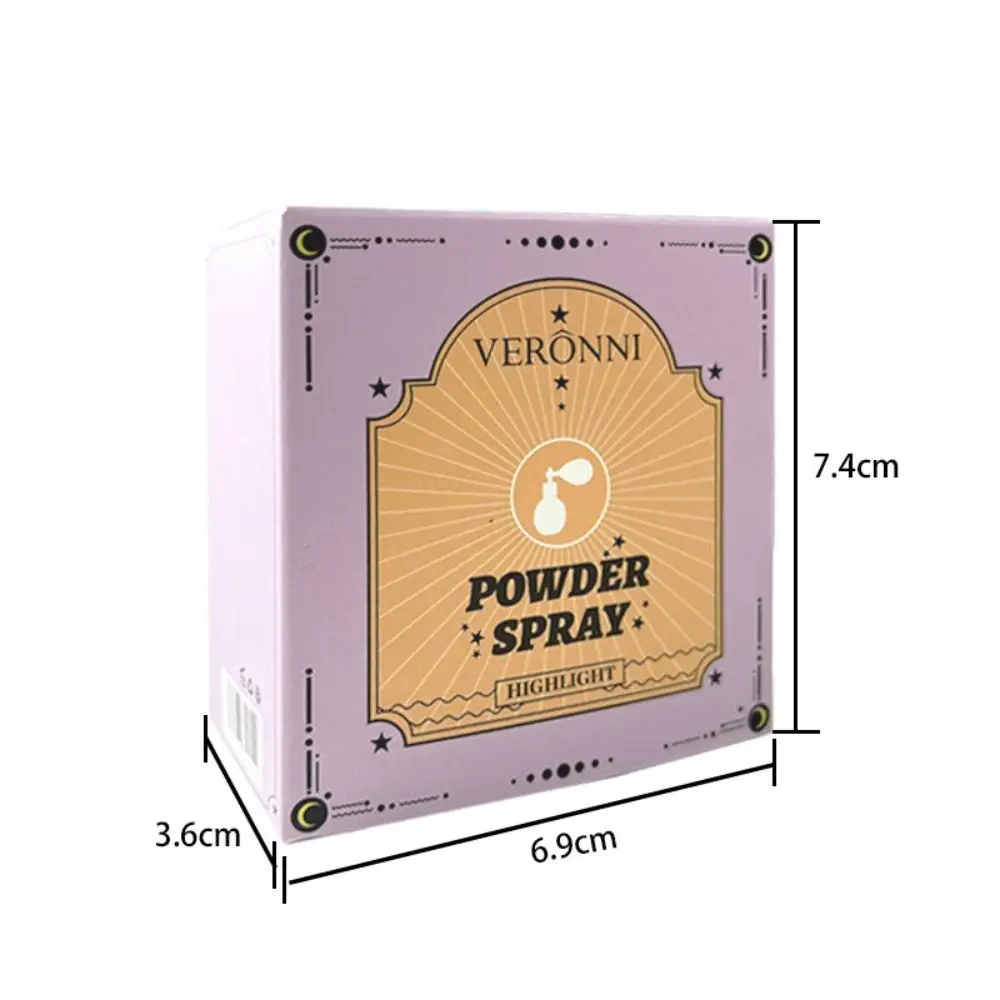 Shimmer Glitter High Gloss Spray Sparkle Brightening Highlighting Powder Natural Long-lasting Airbag Highlighter Spray Face