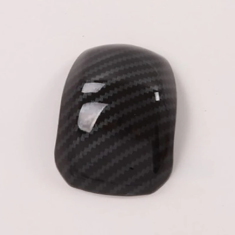Limited Time Offer Carbon Fiber Car Gear Shift Knob Head Cover Trim Frame Sticker Interior Accessories For Santa Fe 2019