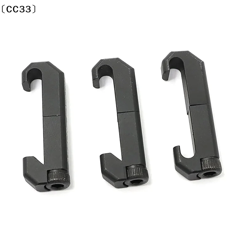 3pcs/Set Wire Guide System Cable Management Rail Cover Picatinny Rail Handguard Wire Guide Tail Fixed〔CC33〕