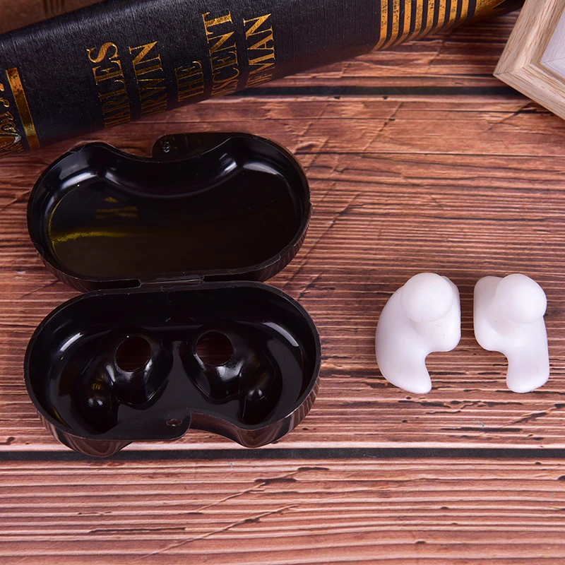 Silicone Sleeping Ear Plugs Sound Insulation Ear Protection Earplugs Anti-Noise Plugs for Travel Soft Noise Reduction