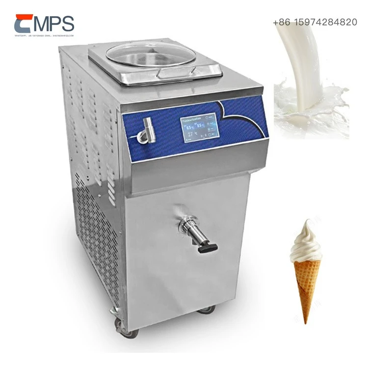 32L Wholesale Cheap Price Milk Hard Ice Cream Pasteurizer and Homogenizer Tank for Bakery Equipment