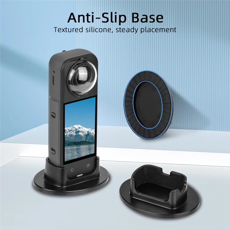 DJI Insta360 X5 데스크탑 스탠드 핸드헬드 카메라 고정 마운트용 ABKQ 확장 어댑터 홀더 베이스