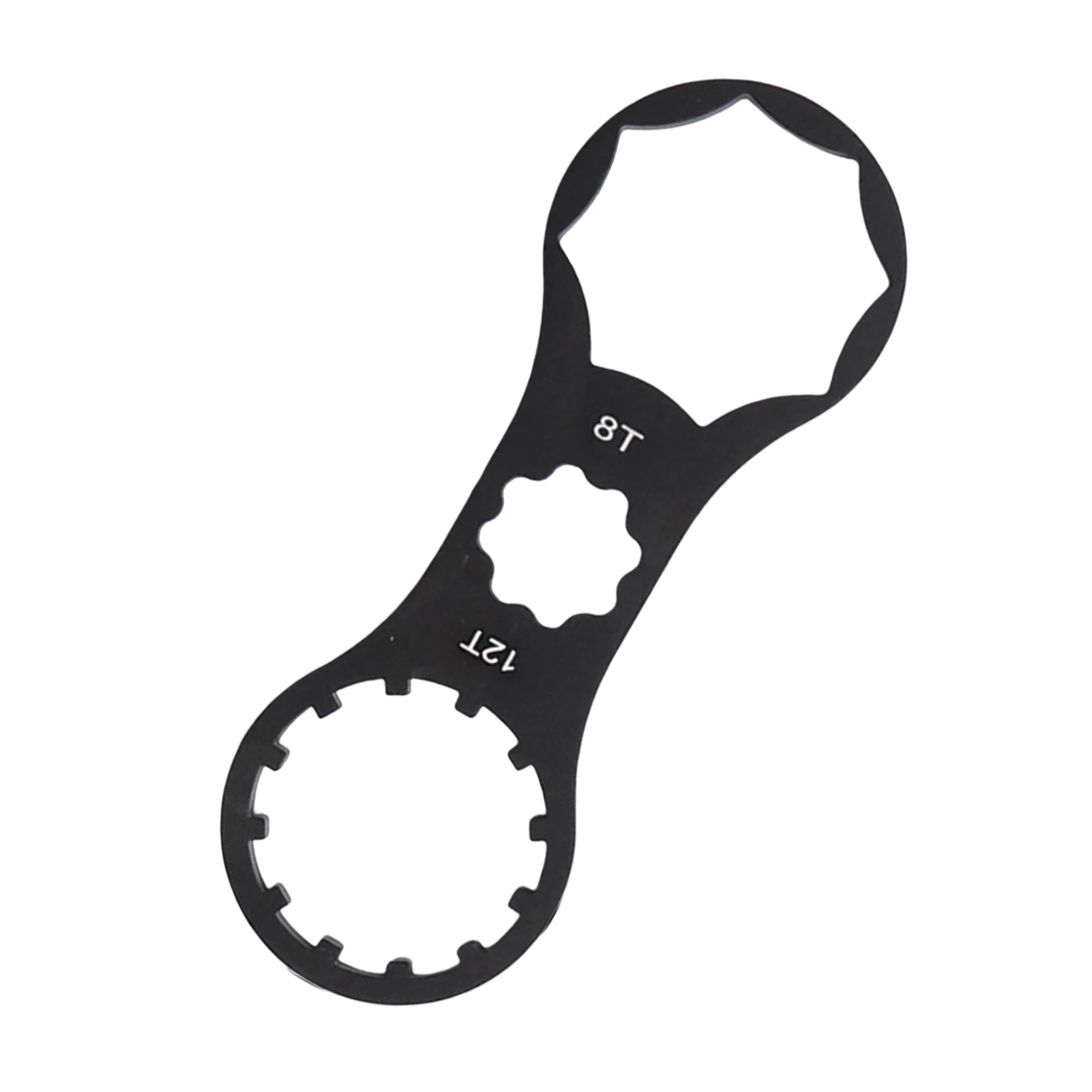 Fahrrad-Vordergabel-Schulterabdeckungs-Schraubenschlüssel, Werkzeug zum Entfernen der oberen Abdeckung des Stoßdämpfers, Fahrradwerkzeug aus Aluminiumlegierung für die Reparatur von Rennrädern – Detail 5