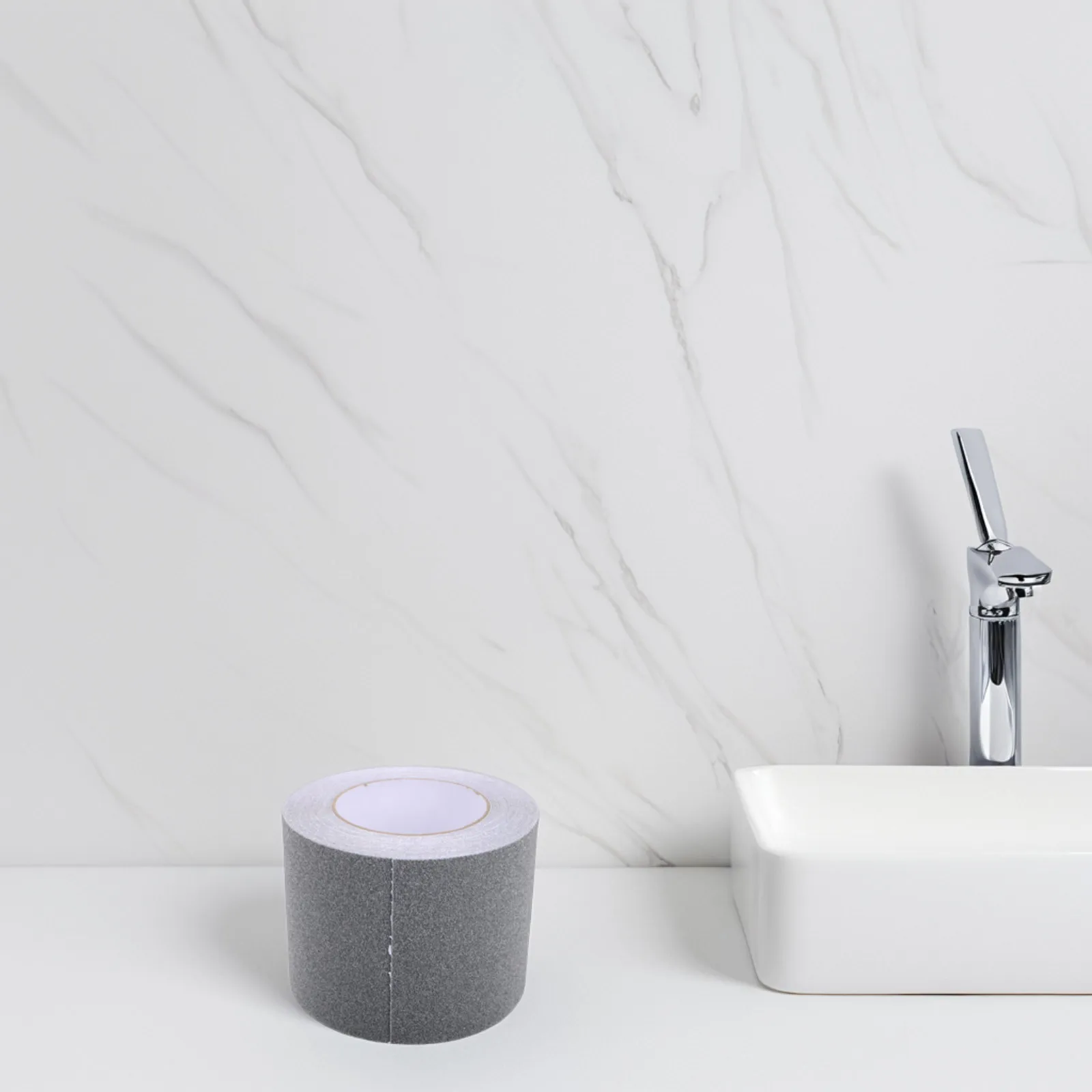 1 لفة شريط مضاد للانزلاق لدرج خارجي، شريط لاصق أرضي غير قابل للانزلاق لخطوات الحمامات، أمان مقاوم للانزلاق #4