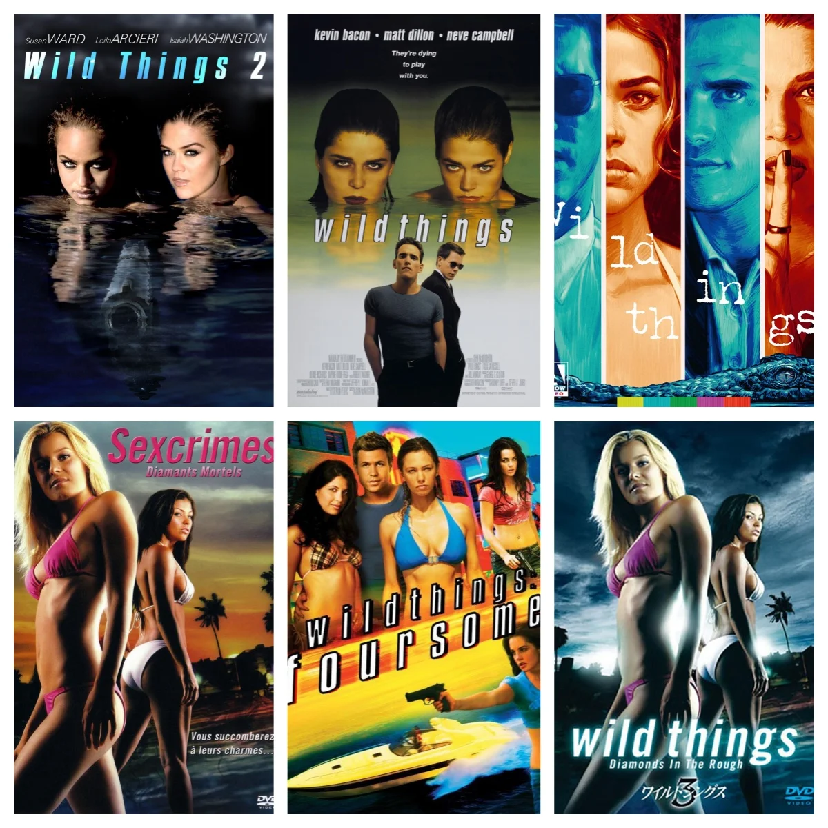 Movie Wild Things 1 2 3 4 Print Art Canvas Poster For Living Room Decor Home Wall Picture