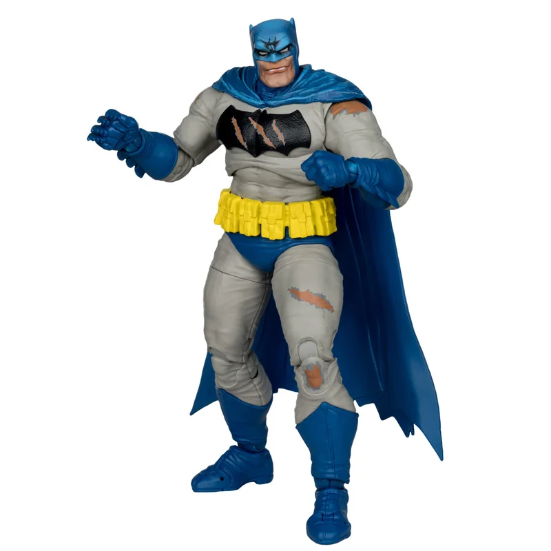 100% Original Mcfarlane Toys Batman Battle Damage Blue (The Dark Knight Returns) 18cm Figure Model Action Toys Decoration