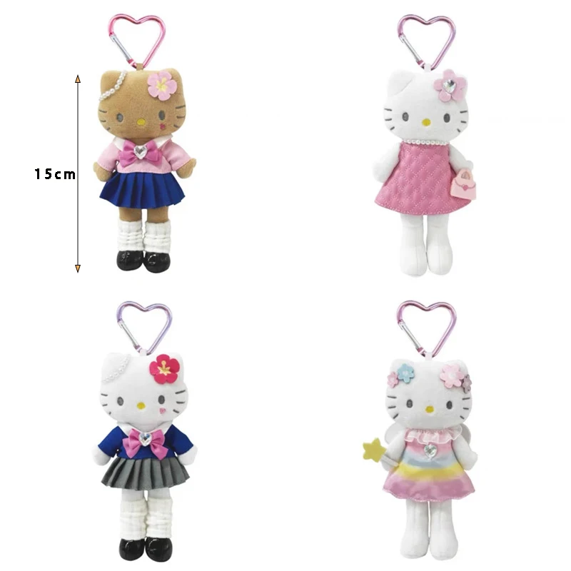 

Новые горячие продажи Sanrio аниме периферийные устройства Hellokitty длинноногий ангел Jk униформа кулон кукла милая сумка брелок японская девушка подарок